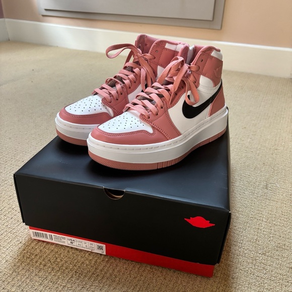 Nike Women's Elevate Air Jordan Hi-Tops - Picture 2 of 9